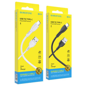 Borofone BX 51 type-C to Lightning Blanc