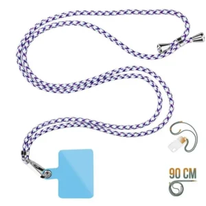 COLLIER PAILLETE VIOLET