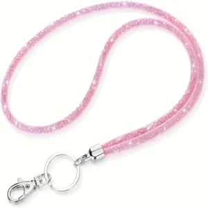 BRACELET STRAS ROSE