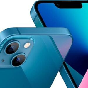 IPHONE 13/13 Mini/12 Pro Max(LENTILLE CAMERA STRAS) BLEU