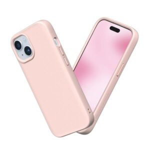 IPHONE 15 PLUS COQUE CONTOUR STRAS ROSE