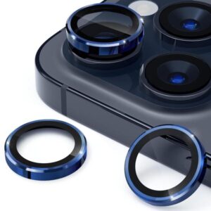 IPHONE 15PRO/15 PRO MAX (PROTECTION LENTILLE CAMERA) BLEU