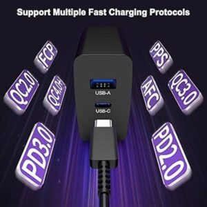 Chargeur PD 50W à 2 ports BOÎTE 10pièces Blanc