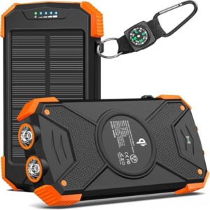 POLYMER POWER BANK SOLAIRE 10000MAH