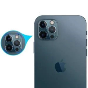 IPHONE 11/11 Pro/11 Pro Max/12/12 Mini/12 Pro (LENTILLE CAMERA STRAS) BLEU
