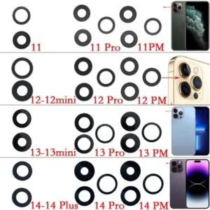 IPHONE 11/11 Pro/11 Pro Max/12/12 Mini/12 Pro (LENTILLE CAMERA STRAS) ARGENT