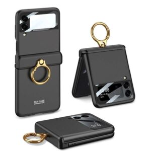 Samsung Z FLIP 4-COQUE-COULEUR-NOIR