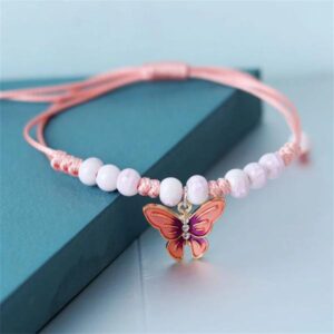 BRACELET PAILLETE ROSE