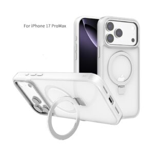 IPHONE 17 PRO COQUE MAGSAFE SUPPORT BLANC