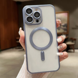 IPHONE 17 PRO COQUE CONTOUR MAGSAFE BLEU