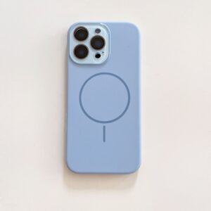 IPHONE 11 COQUE GOMME MAGSAFE CAMERA BLEU