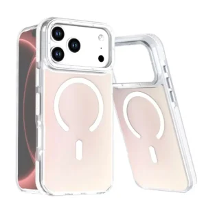 IPHONE 18 PRO / IPHONE 17 PRO COQUE MAGSAFE MULTICOLORE BLANC