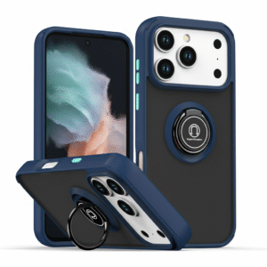 SAMSUNG A05S COQUE CONTOUR ANNEAUX BLEU