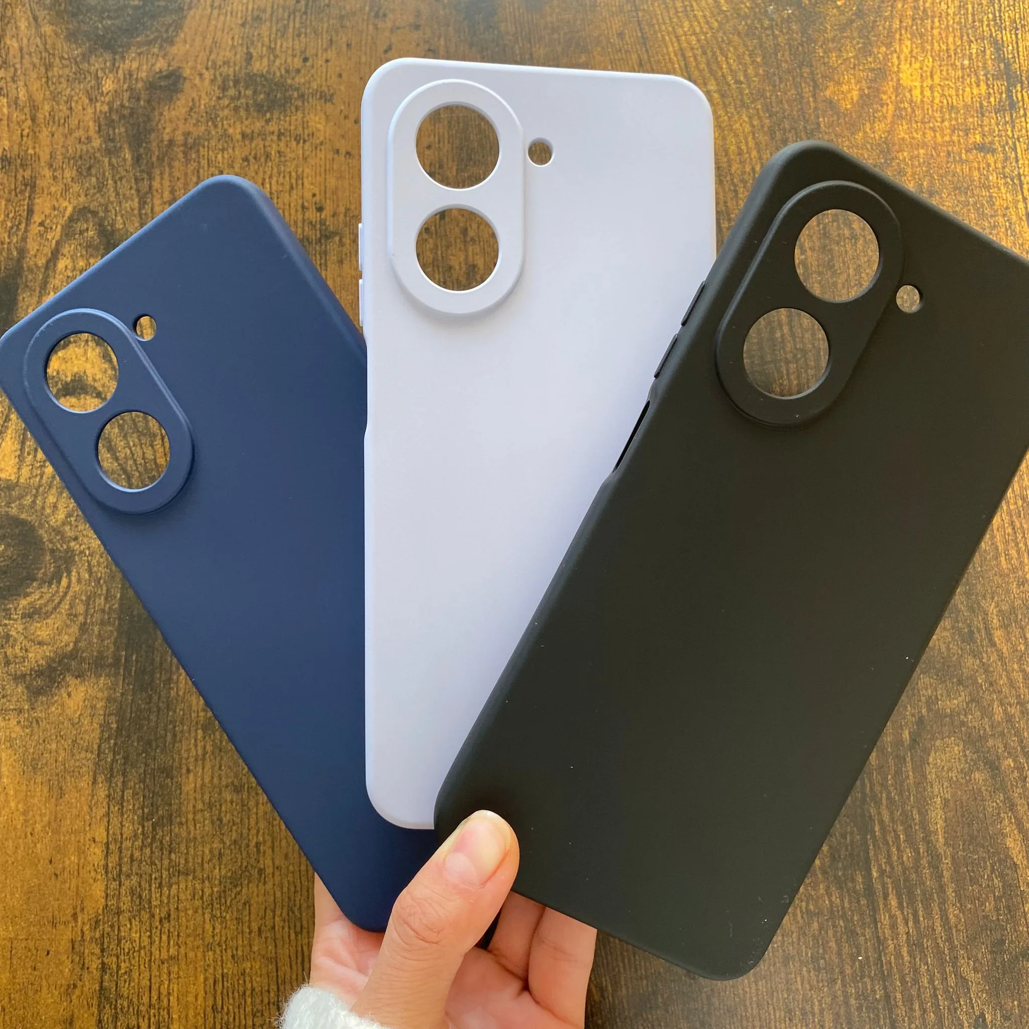 HUAWEI P20 COQUE NEW COULEUR NOIR – Image 3