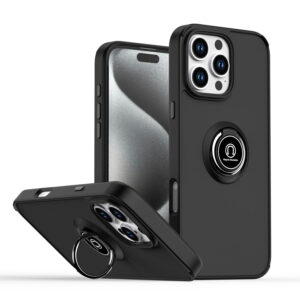IPHONE 11 COQUE CONTOUR ANNEAUX NOIR