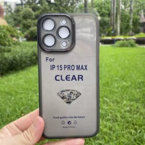 IPHONE 11 COQUE TRANSPARENTE CAMERA NOIR