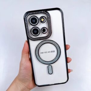 IPHONE 11 COQUE CONTOUR MAGSAFE STRAS NOIR