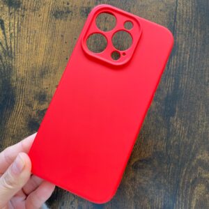 IPHONE17 PRO COQUE NEW COULEUR ROUGE