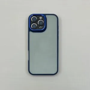 SAMSUNG S25 ULTRA COQUE CONTOUR TRANSPARENTE BLEU FONCEE