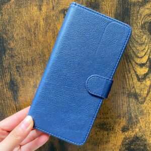 SAMSUNG Z FOLD 6 POCHETTE PORTE CARTE BLEU