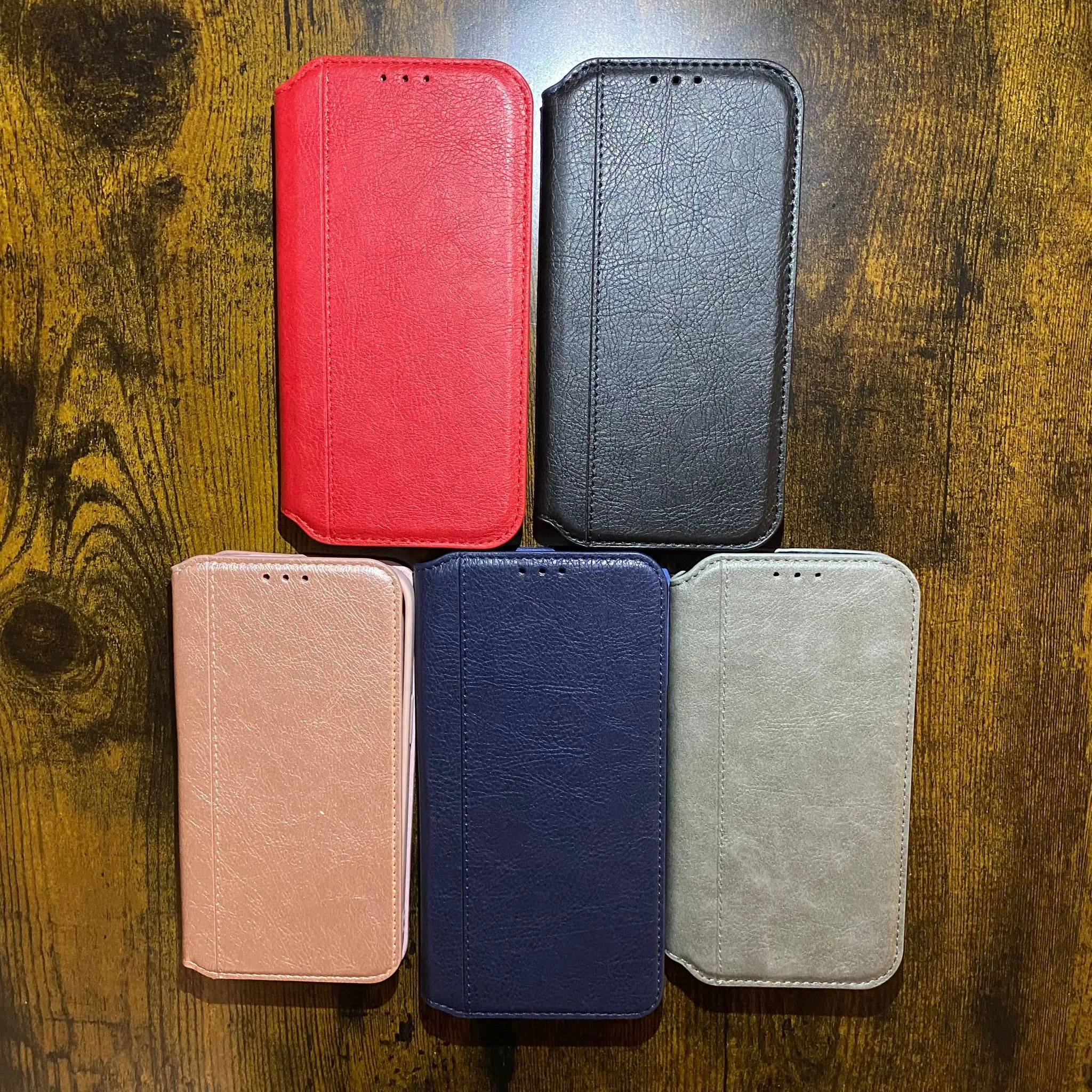 SAMSUNG A03S COQUE POCHETTE PORTE CARTE GRIS – Image 4