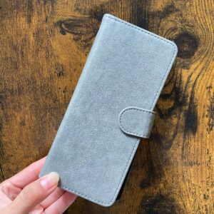 SAMSUNG Z FOLD 4 COQUE POCHETTE PORTE CARTE GRIS