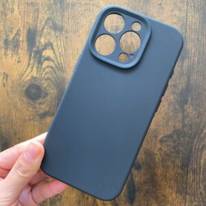 IPHONE 11 COQUE GOMME NOIR