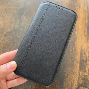 SAMSUNG S23  COQUE POCHETTE PORTE CARTE NOIR