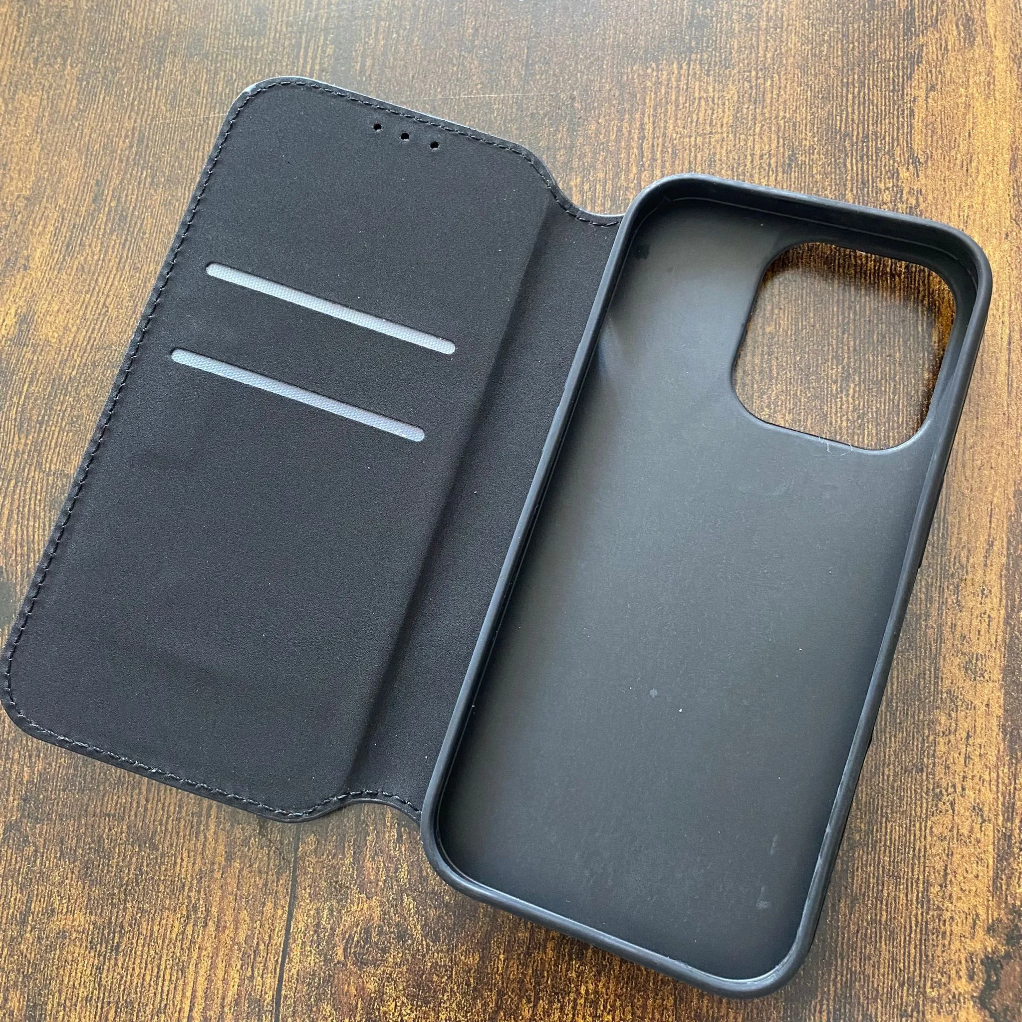 XIAOMI REDMI NOTE 11 PRO 4G/5G COQUE POCHETTE PORTE CARTE NOIR – Image 2