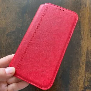 SAMSUNG A03S COQUE POCHETTE PORTE CARTE ROUGE