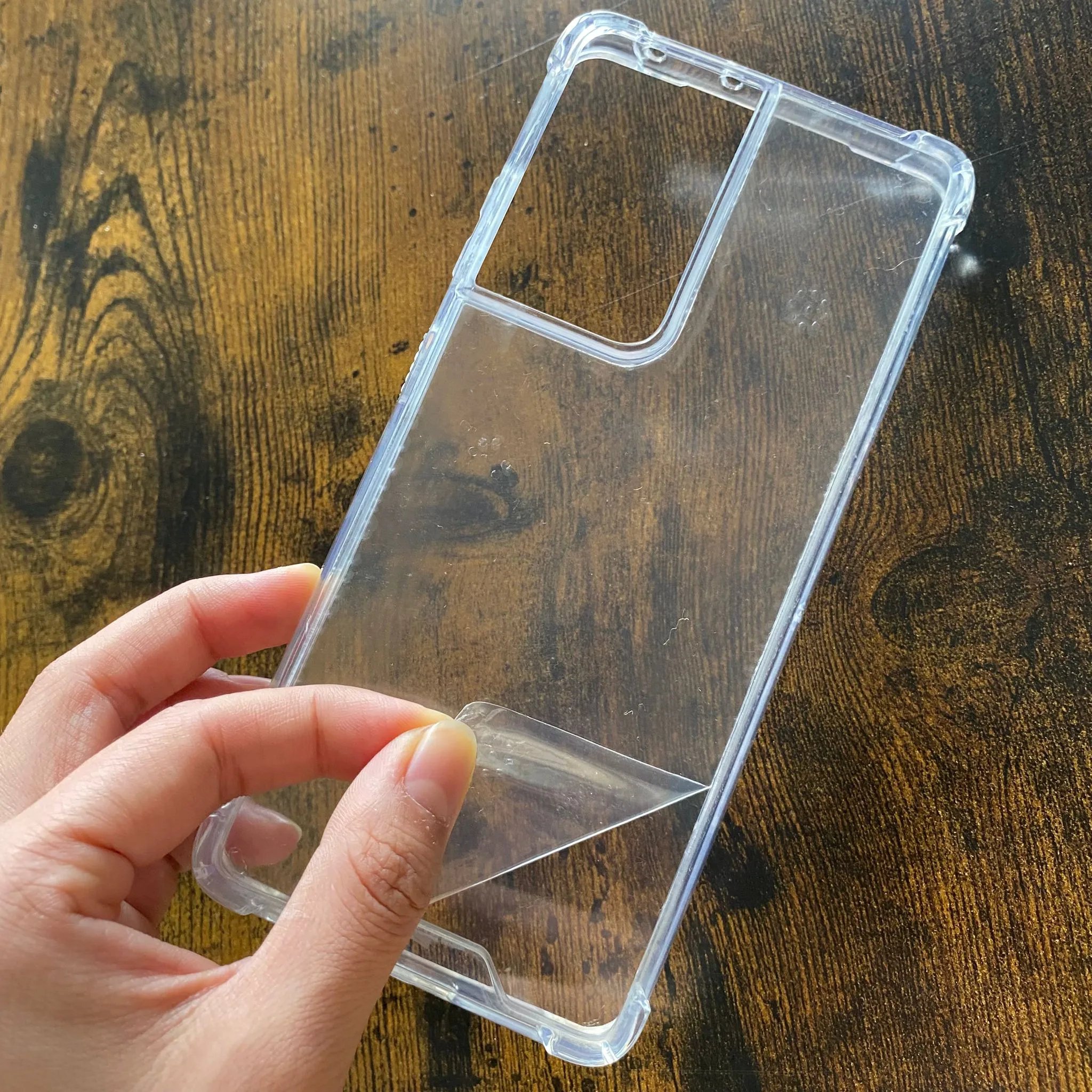 SAMSUNG A03S COQUE TRANSPARENTE RENFORCEE – Image 2