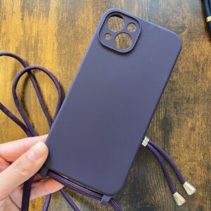 IPHONE 16 PLUS COQUE COLLIER VIOLET FONCE