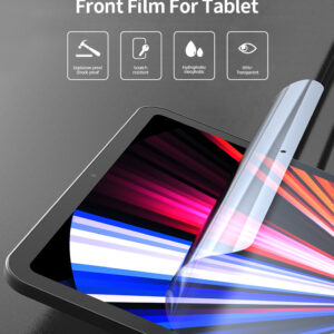 Lot de 20 films de protection PET HD universels pour iPad – anti-chocs et haute transparence