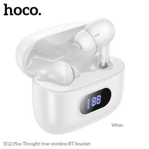 Écouteurs Bleutooth Sans fil EQ2 HOCO - Blanc