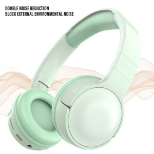 Casque Sans Fil Bluetooth 5.3, 8h d’autonomie, 200mAh, KOUVOLSEN KOS-15021- Beige