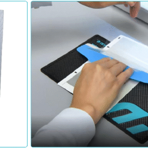 Grande raclette de pose de film pour Ipad Bleu