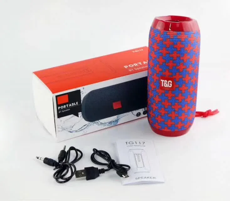 Enceinte Bluetooth T&G-117 - Noir – Image 2
