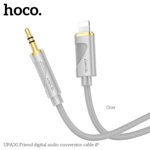 Cable 3.5mm to Type-C “UPA30 Friend” audio conversion - Gris