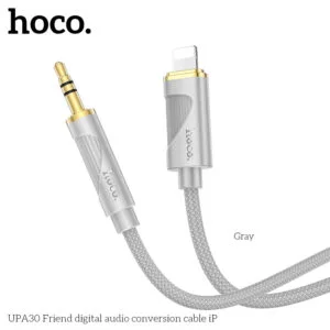 Cable 3.5mm to Type-C “UPA30 Friend” audio conversion - Gris