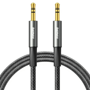 Câble adaptateur Lightning / Jack Tressé 3.5mm REMAX C25 - 1.2M - Noir