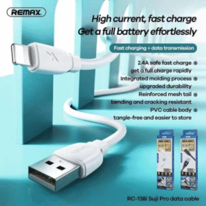 Câble USB USB / Lightning 2.4A Remax RC-138i - 1M - Blanc