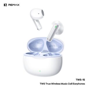Écouteurs Bluetooth REMAX TWS-15 - Blanc