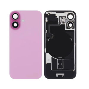 Vitre Arrière Premium Rose iPhone 16 Plus