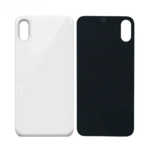 Vitre Arrière Premium Argent iPhone XS Max