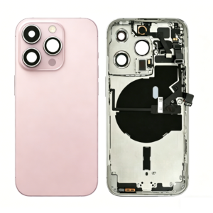 Vitre Arrière Premium Rose iPhone 13