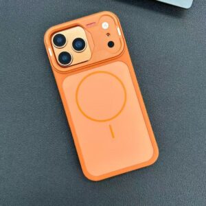 IPHONE 16E/14/13 COQUE MAGSAFE STYLE 17 ORANGE