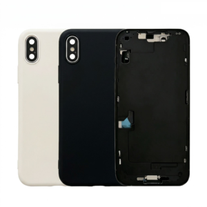 Vitre Arrière Premium Argent iPhone X