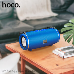 Enceinte Bleutooth Hoco HC-5 Cool Enjoy - Bleu