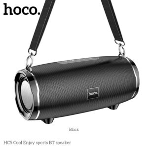 Enceinte Bleutooth Hoco HC-5 Cool Enjoy - Noir