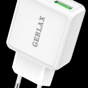 Chargeur GERLAX double USB 12W GA-08S USB Blanc